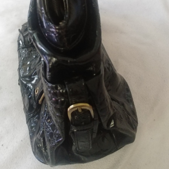 Vintage Chloe Elsie embossed croc leather gold bag - Picture 5 of 8